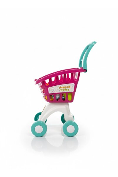 Uniqlion Alış Veriş Arabası (Pembe)