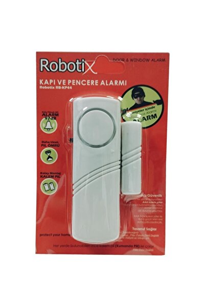 AyrStore RB-KP44 Kapı Pencere Alarmı - Uzaktan Kumanda Pilli - Hırsız Alarm S...