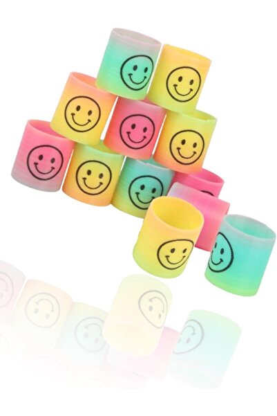 Generic زنبركات قوس قزح صغيرة - عبوة من 24 قطعة