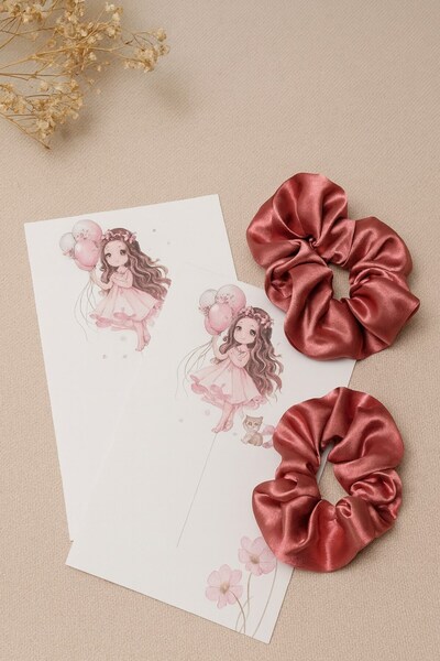 Emtory Home 10 Adet Kesikli Toka Kartı - Kalın Kuşe (5997) Bandana Kartı - 9x...