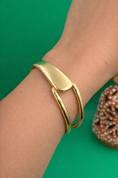 charmove ile kendinizi şımartın Altın Kaplama Kadın Kelepçe Bileklik – Minima...