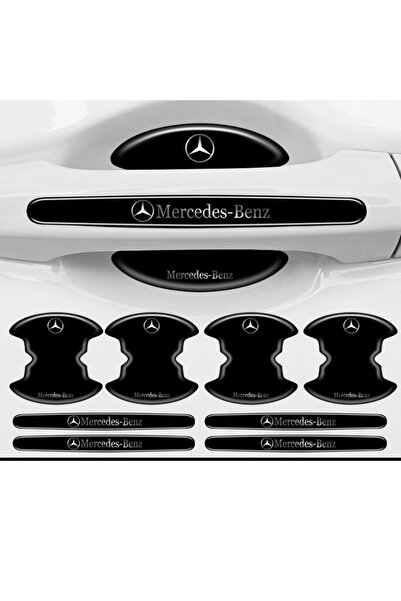 İntervex Global Premium Kapı Kolu Çizik Önleyici (8’li Set) – Siyah & Şeffaf ...