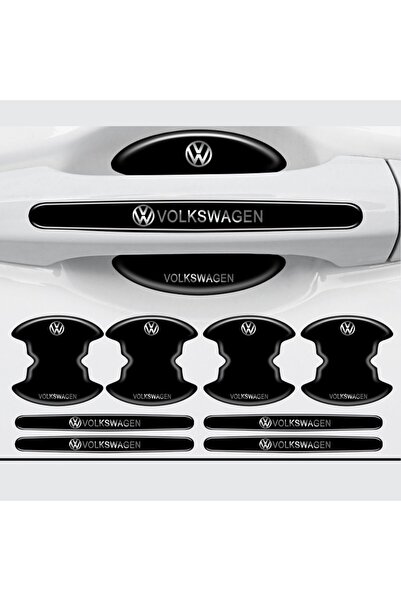 İntervex Global Premium Kapı Kolu Çizik Önleyici (8’li Set) – Siyah & Şeffaf ...