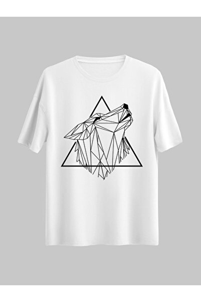 donamod Κανονικό μπλουζάκι Unisex Wolf Design