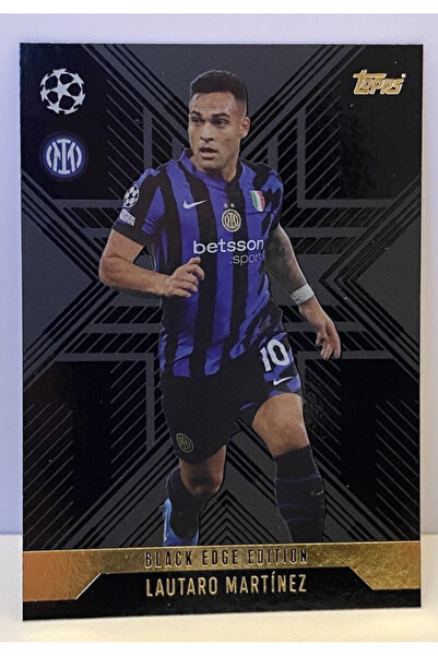 Topps Match Attax Extra 24/25 - Lautaro Martínez Black Edge Edition #BLA4 -In...