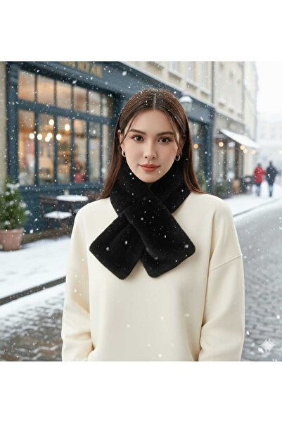 Betülce Peluş Boyunluk | Kışlık Kadın Boyun Atkısı – Hafif ve Konforlu