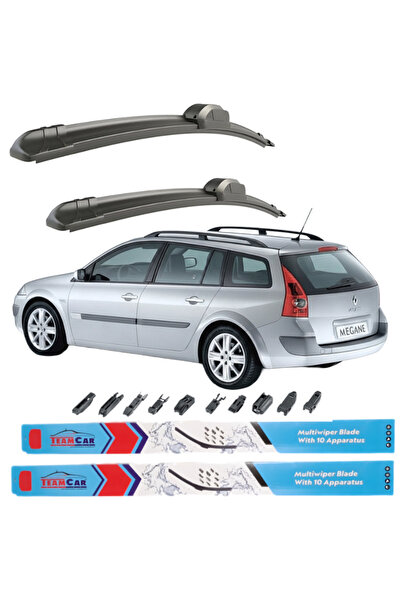 TEAMCAR Υαλοκαθαριστήρες Renault Megane II Grandtour (20022005) Εμπρός σετ