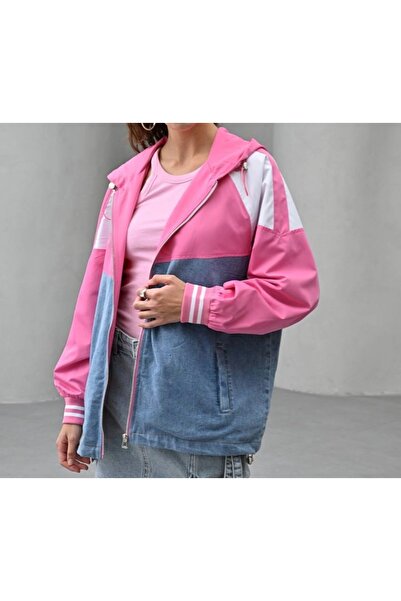 Veto Jeans Kapüşonlu Ribanalı Ceket