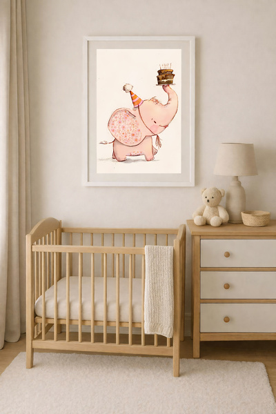 Koi Art Design Μοντέρνος πίνακας με θέμα το βρεφικό δωμάτιο, υψηλής ποιότητας...