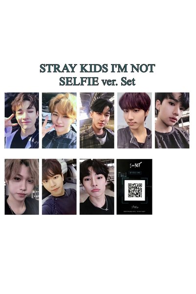 Sntay STRAY KIDS I AM NOT ' SELFIE vers. Fotokart seti