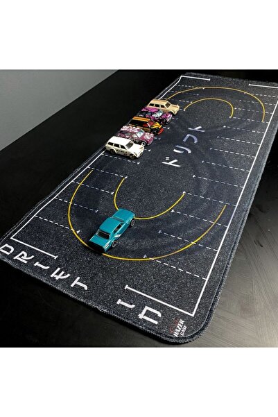 hazer case Tokyo Diorama Sahne Mat Otopark Mousepad 1/64
