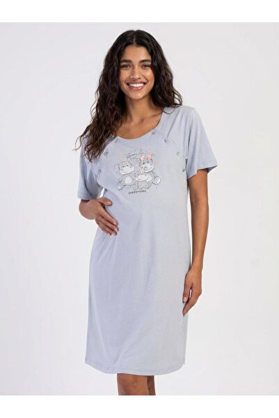 cotonhause Women's Short Sleeve Breastfeeding Comfortable 100% Cotton Materni...