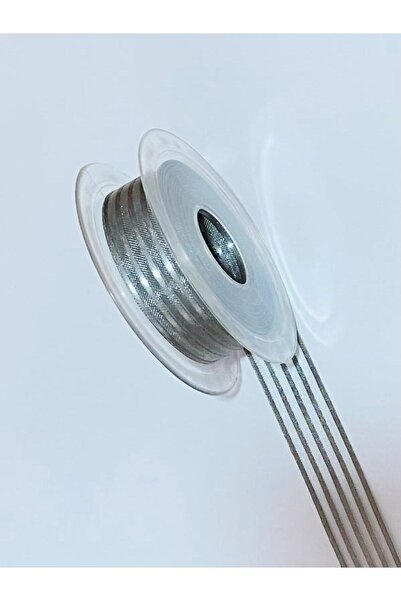 Öztürk Раирана лента от шифон. 2,5 см x 20 метра. Сива.