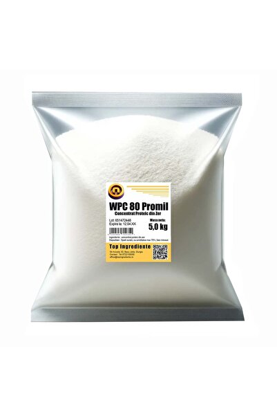 Top Ingrediente Pure Whey Protein - WPC - Concentrat Proteic din Zer - 5kg