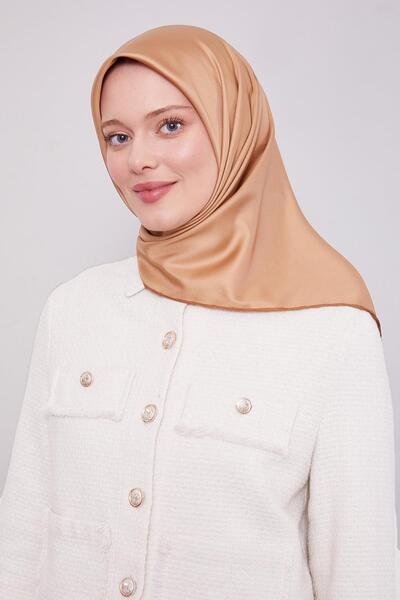 Levidor Caramel Trend Plain Scarf