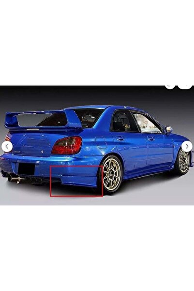 AksoyTuning Subaru İmpreza Uyumlu Yedek Parça Arka Tampon Flap Sağ-Sol