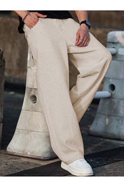 Wekame Men's Baggy Fit Denim Jeans