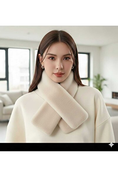 Betülce Peluş Boyunluk | Kışlık Kadın Boyun Atkısı – Hafif ve Konforlu
