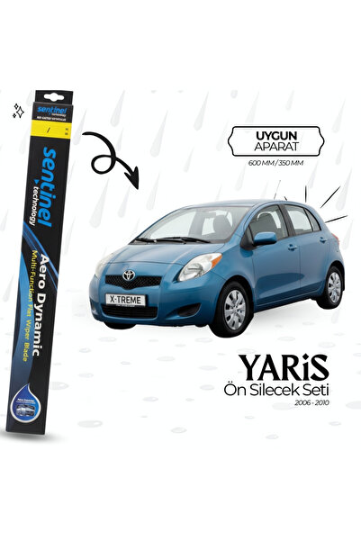 Sentinel TOYOTA YARIS SİLECEK SETİ 600MM-350MM