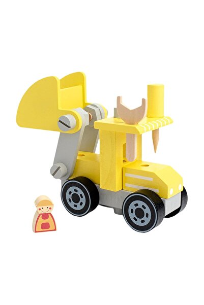 Hibobi Premium لعبة مكعبات بناء هندسية خشبية للاستكشاف الإبداعي والخيال