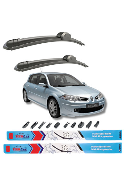 TEAMCAR Υαλοκαθαριστήρες Renault Megane II Hatchback 5 πόρτες (2006-2009) Εμπ...
