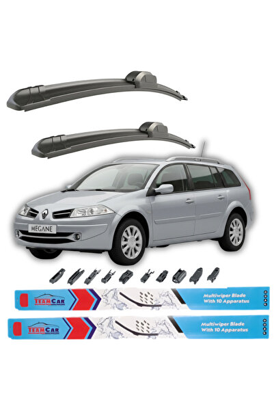 TEAMCAR Υαλοκαθαριστήρες Renault Megane II Grandtour (2006-2009) Εμπρός σετ