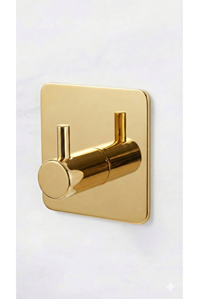 Staal Gold Askı – 304 Kalite Paslanmaz Çelik, Güçlü Yapışkanlı Duvar Tipi Ban...