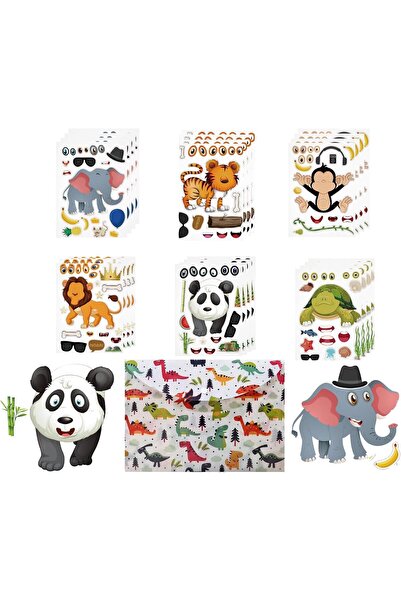 Generic STWIE Make a Face Stickers for Kids