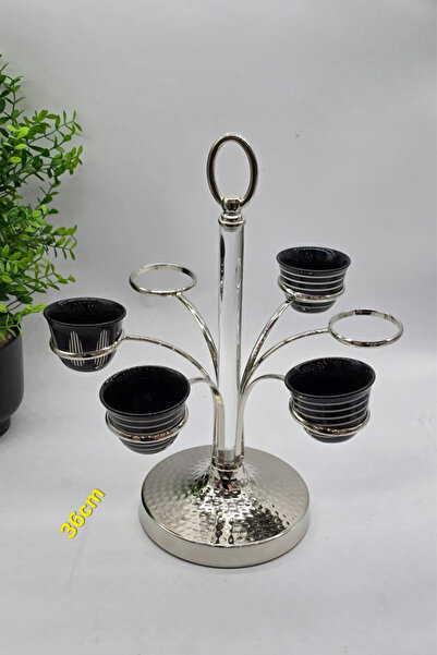 Generic Elegant metal cup holder – a luxurious design for serving coffee and tea