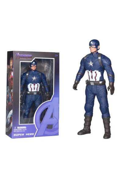 Toybox لعبة شخصية كابتن أمريكا من سلسلة مارفل ليجندز، بطول 23 سم، مناسبة للأطفال
