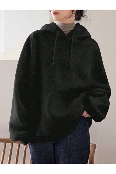 donamod PAGOS Unisex supradimensionat cu glugă Swea tricou