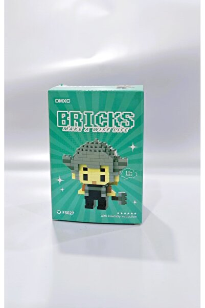 Twins Stars Marvel Karakterleri Bricks 3D Yapı Blokları Puzzle Mini Thor