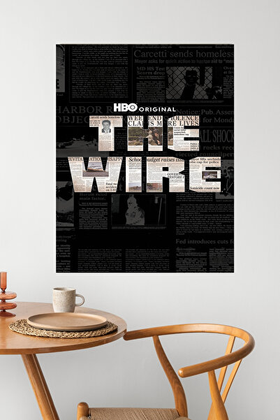 postercraft Αφίσα Ξύλινης Πινακίδας The Wire (Χωρίς πλαίσιο)