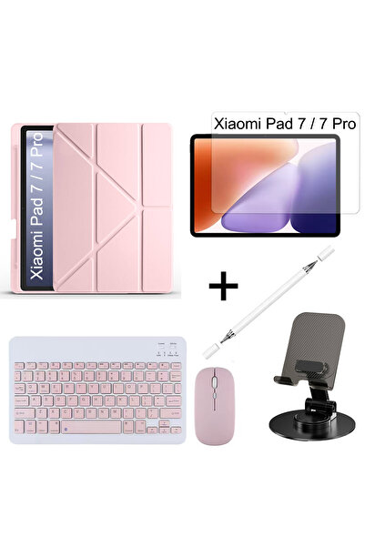 Yesnıce Xiaomi Pad 7 / 7 Pro Uyumlu Standlı Kalem Bölmeli Tablet Kılıfı Ve Te...