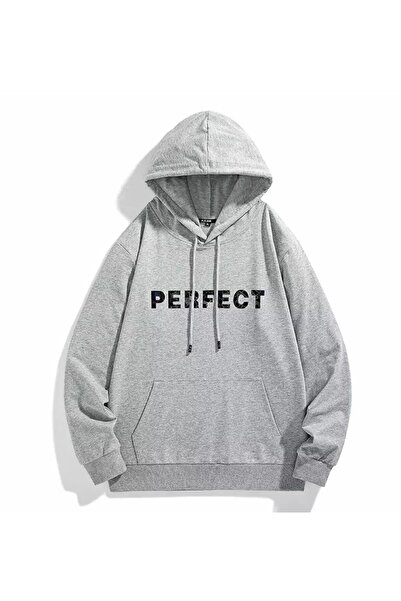 donamod Perfect cu imprimeu cu glugă Tam Winter Super supradimensionat Hanora...