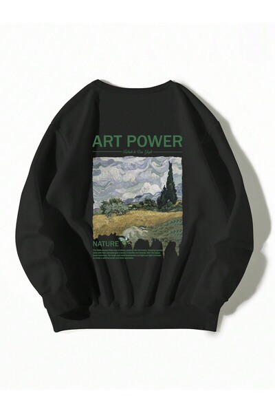 donamod Unisex ženska/muška majica sa planinskim i slogan grafičkim motivima