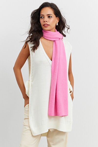 Be Best Women's Ecru Knitwear Sweater Be271