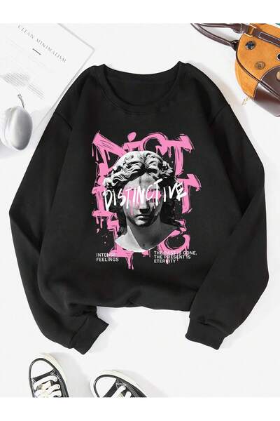 donamod Hanorac cu căptușeală termică Coolane Figure & Slogan din seria Coke