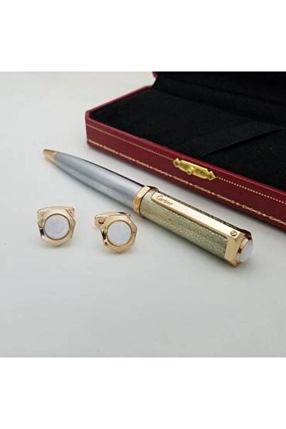 Cartier قلم كارتير سانتوس مع كبك كارتير سداسي