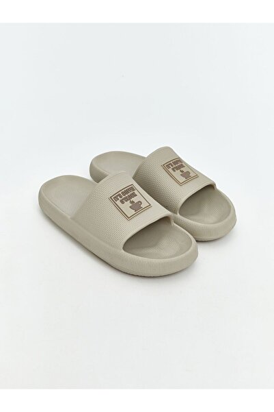 LC Waikiki Printed Single Striped Men's Slippers