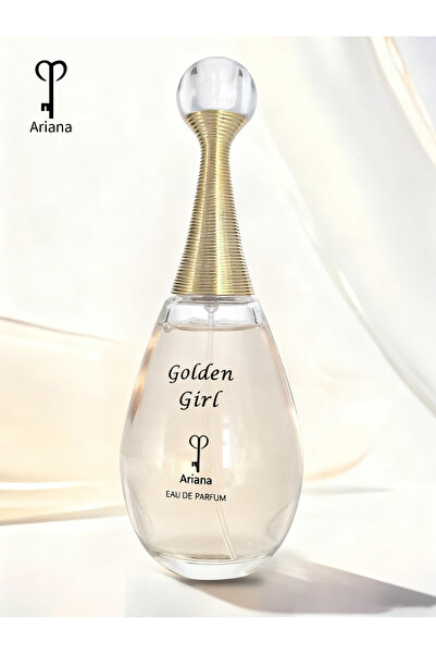 ARIANA عطر جولدن جيرل برائحة الزهور المنعشة، عطر بنكهة حلوة، عطر نسائي 100 مل