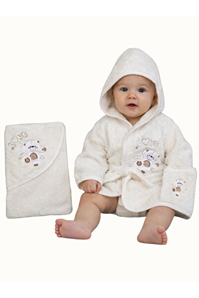 Baby Shez طقم مناشف للأطفال حديثي الولادة مصنوع من القطن بنسبة 100%، طقم مناش...