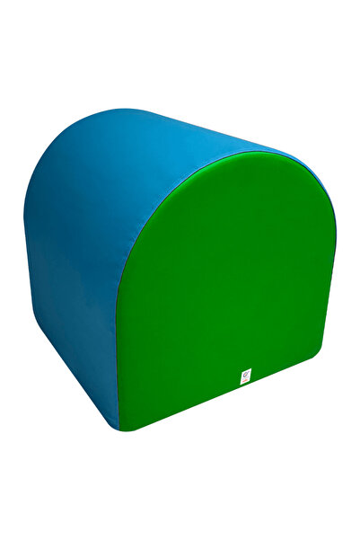 vega çocuk D Minder - Jimnastik ve Egzersiz Sünger Bloğu - 50x50x50 - Mavi - ...