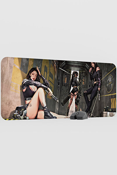mousepad bastir Women's V2 90X40 XXL Gaming Rubber Non-Slip Base Mouse Pad Mo...