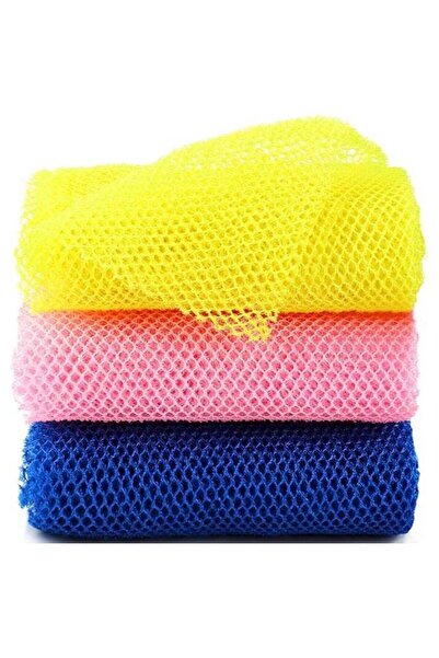 Best Ladies 3 قطع من إسفنجات الاستحمام الشبكية الأفريقية، إسفنجة استحمام شبكي...