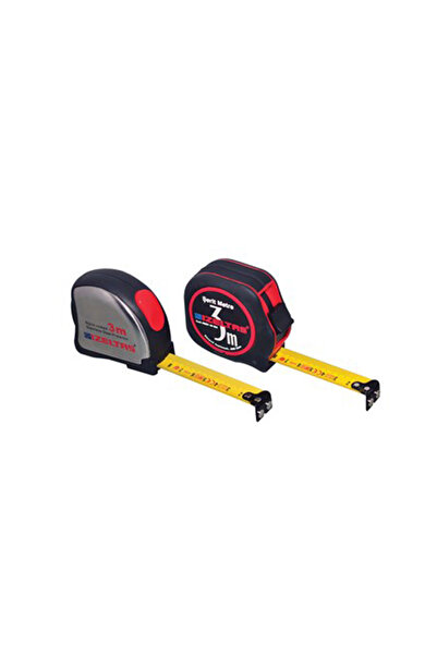 İzeltaş 0588150005 5 m plastik stoplu şerit metre