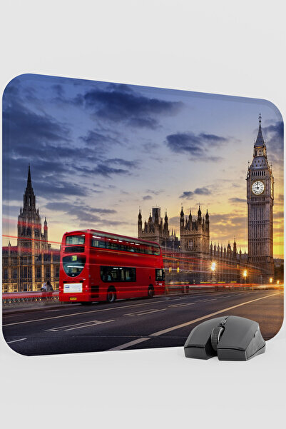 mousepad bastir London Londra England V2 48X40 XL Gaming Rubber Non-Slip Base...