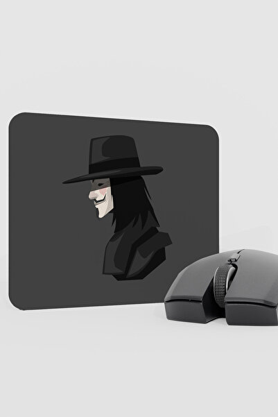 mousepad bastir V for Vendetta V5 22X18 Gaming Rubber Non-Slip Base Mouse Pad...