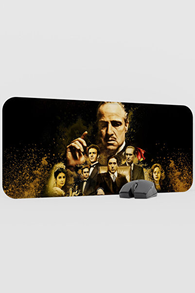 mousepad bastir The Godfather V5 70X30 XL Gaming Rubber Non-Slip Base Mouse P...