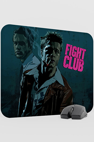 mousepad bastir Fight Club Movie V3 48X40 XL Gaming Rubber Non-Slip Base Mous...